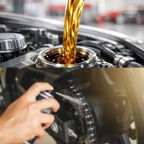 Oil Change & Chain Lubrication bangalore